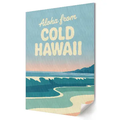 Tablou canvas Aloha din Hawaiiul rece
