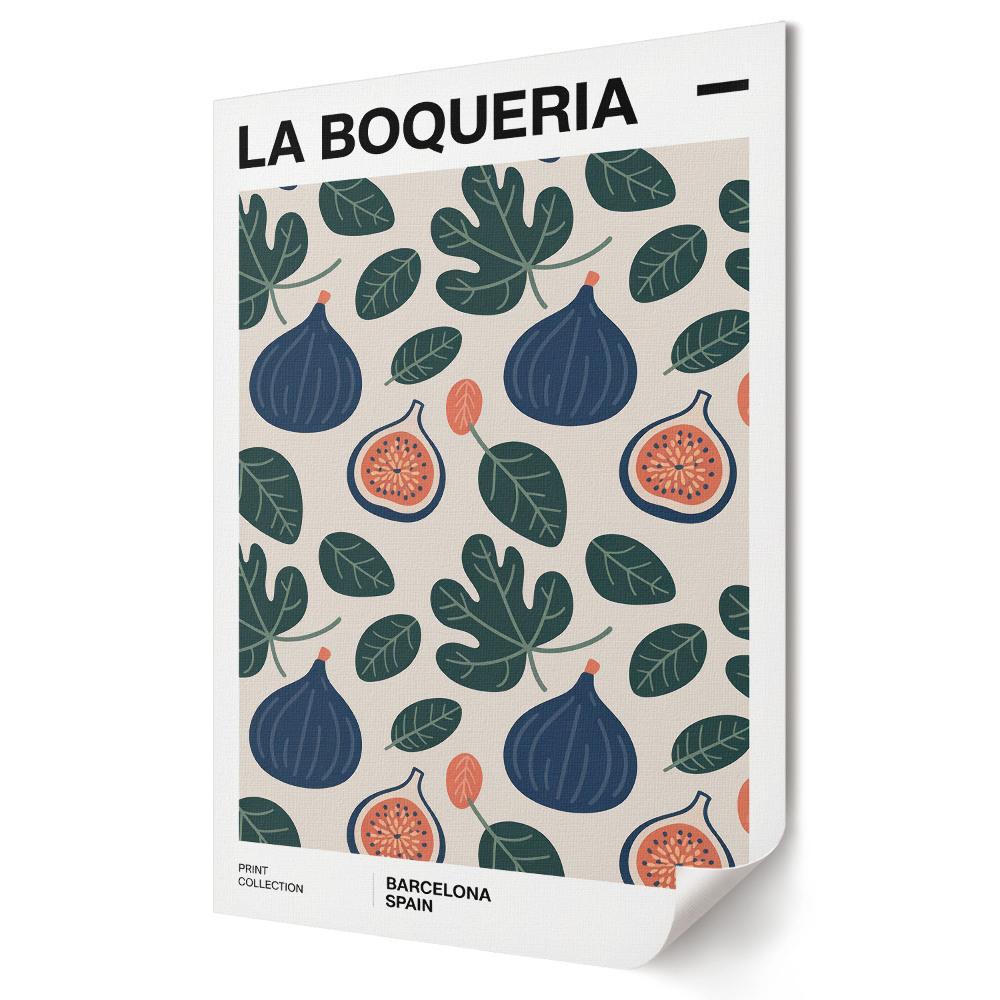 Poster de perete Modele de smochine din La Boqueria