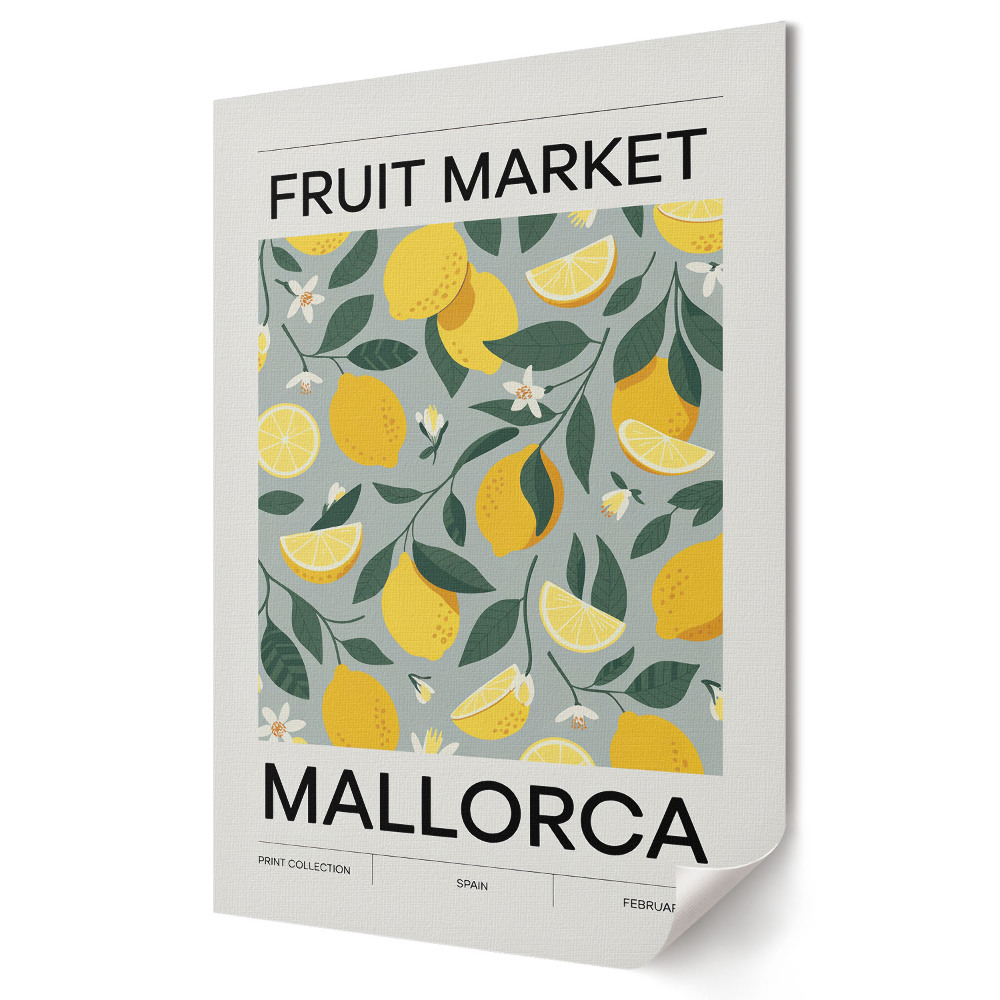Poster decorativ Paradisul Fructelor din Mallorca