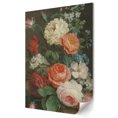 Poster decorativ cu buchet floral în stil clasic