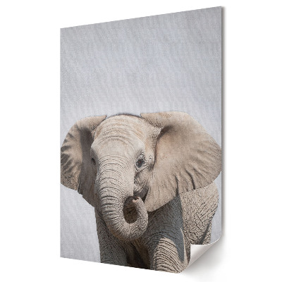 Poster decorativ Caracterul puternic al marelui elefant