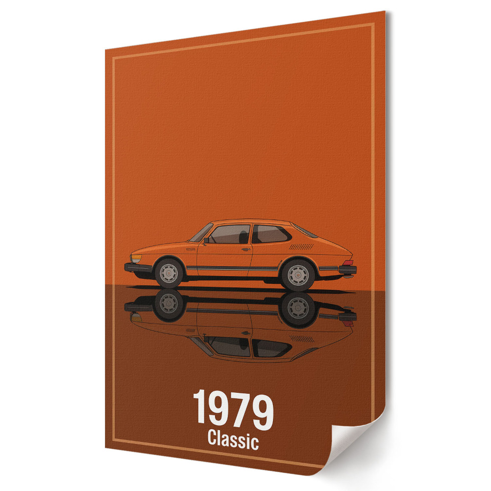 Poster decorativ Mașină clasică din 1979