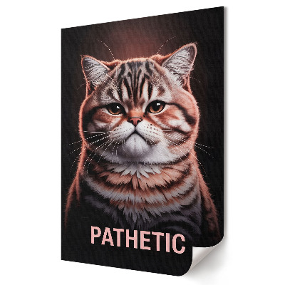 Poster decorativ Pisici cu expresii emoționale în artă