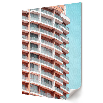Poster decorativ Arhitectură modernă în culori pastelate