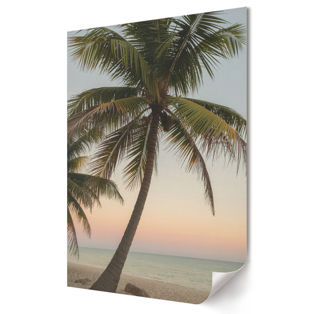 Poster de perete Apus de soare tropical peste mare