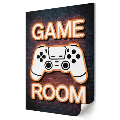 Poster de perete pentru gaming cu design elegant