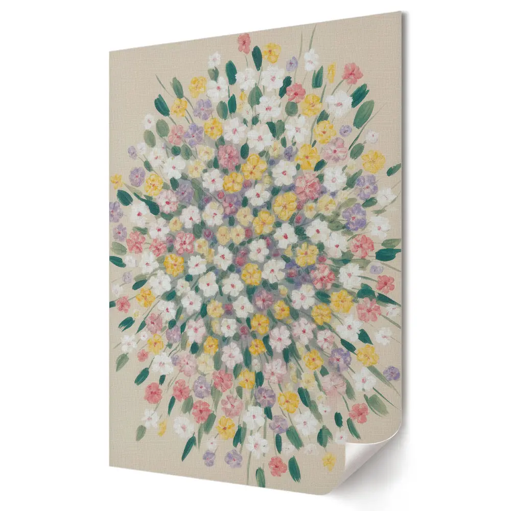 Poster decorativ Explozie florală de culoare și bucurie