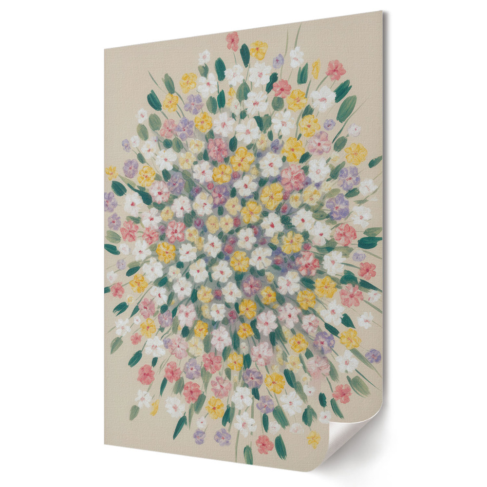 Poster decorativ O explozie florală de culoare și bucurie
