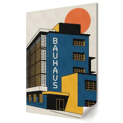 Tablou canvas Bauhaus emblemă a arhitecturii moderne