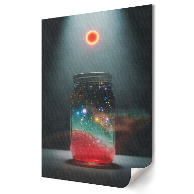 Poster de perete Esență cosmică într-un borcan