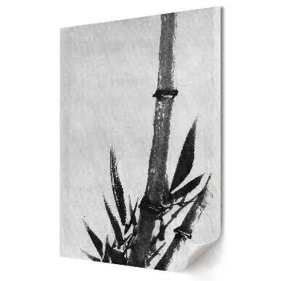 Poster de perete cu design minimalist Eleganța bambusului