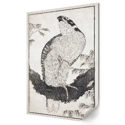 Tablou canvas Ochi spre cer cu pasăre pe ramură