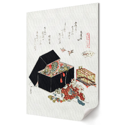 Poster decorativ Arta și tradiția japoneză în ilustrație