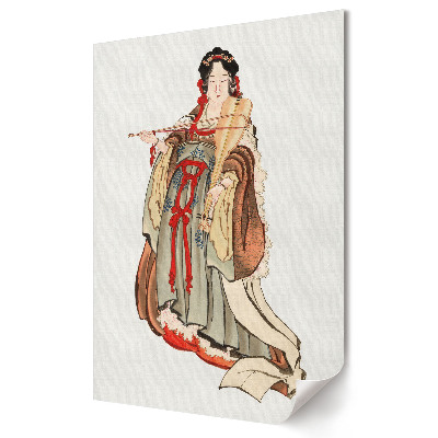 Poster de perete O figură tradițională în costum japonez