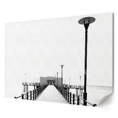 Tablou canvas modern Digul într-un decor monocromatic