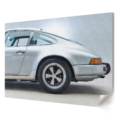 Poster de perete elegant Silueta elegantă a unui Porsche clasic