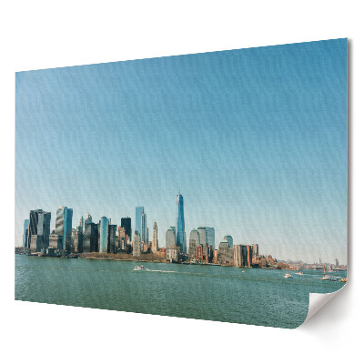 Poster stilat pentru living New York în soare