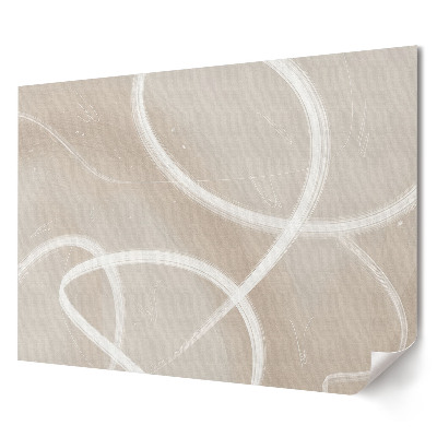 Poster de perete elegant Linii subtile pe un fundal neutru