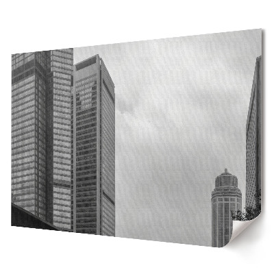 Poster stilat pentru living Arhitectură modernă în tonuri monocromatice