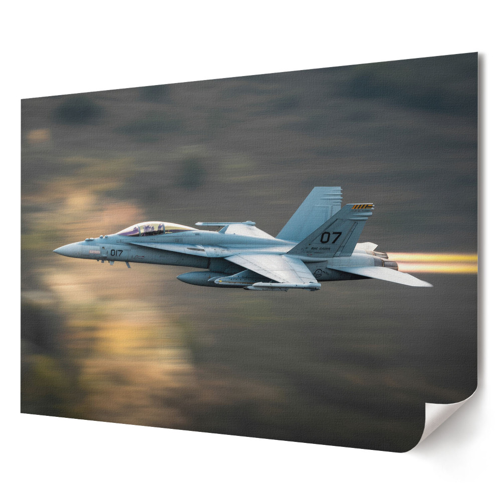 Tablou canvas modern Luptător în zbor supersonic