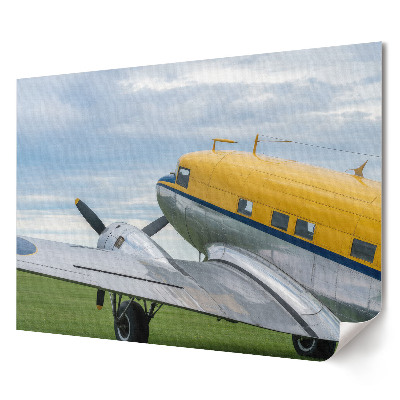 Tablou canvas modern Un avion de epocă pe cer