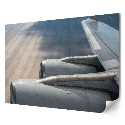 Tablou canvas modern Vedere dintr-un avion în zbor