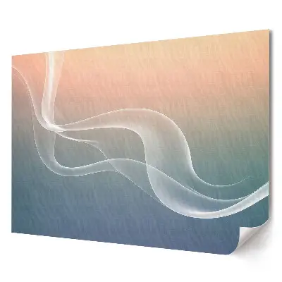 Poster de perete elegant cu dungi delicate pe fundal pastel
