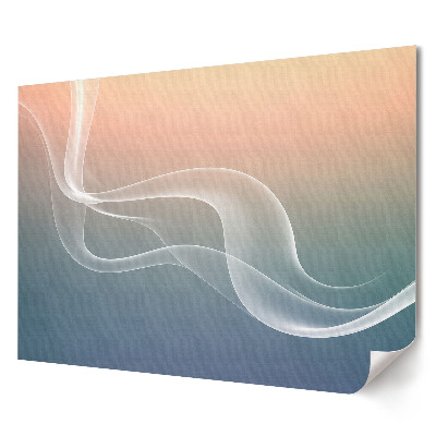 Poster de perete elegant Dungi delicate pe un fundal pastel