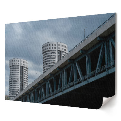 Poster de perete elegant Arhitectură modernă sub nori
