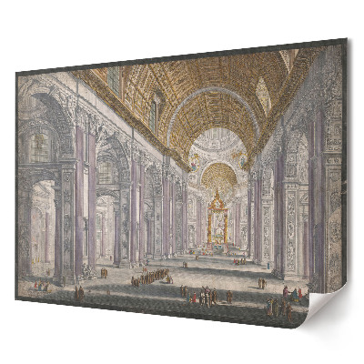 Tablou canvas modern Interiorul monumentalei catedrale din Roma