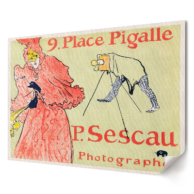 Poster de perete elegant Fotografie creativă în Place Pigalle