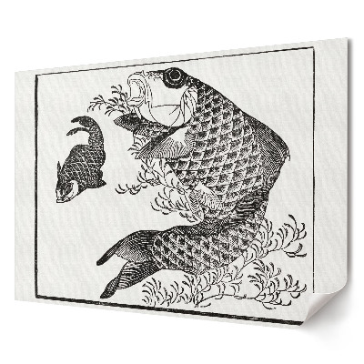 Tablou canvas modern Motive de pește într-un stil clasic