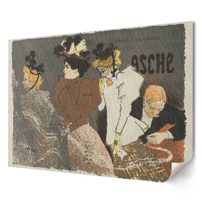 Poster de perete elegant Figuri elegante într-o compoziție artistică