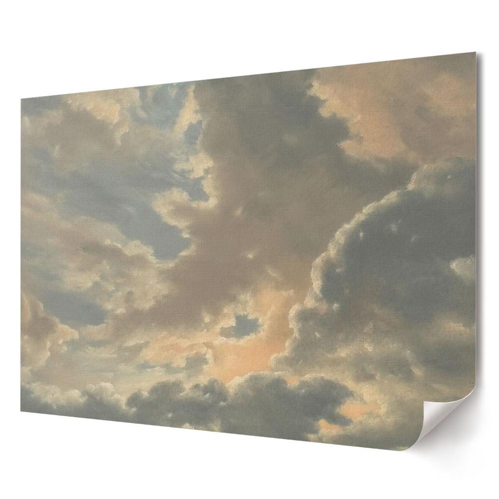 Poster de perete elegant Apus de soare printre nori
