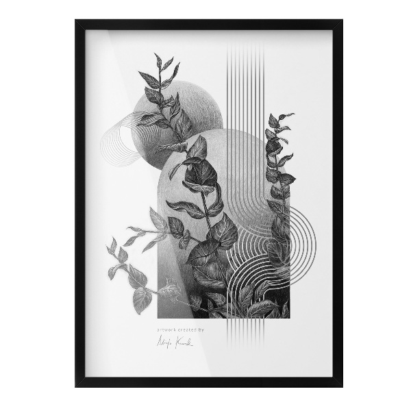 Ramă poze neagră 50x70 cm