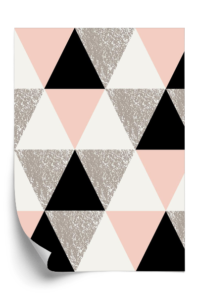 Tapet decorativ Model geometric abstract