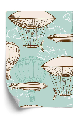 Tapet decorativ Baloane de epocă