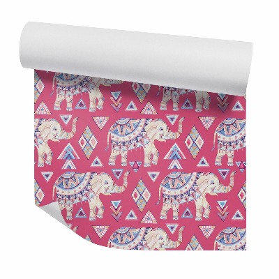 Tapet perete Modele artistice de elefanți egipteni