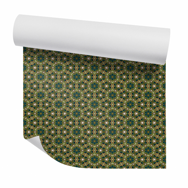 Tapet decorativ Model decorativ abstract verde