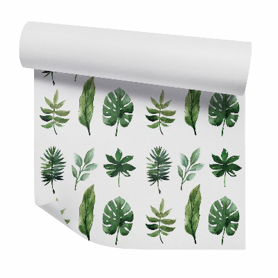 Tapet de perete Acuarelă frunze de copac