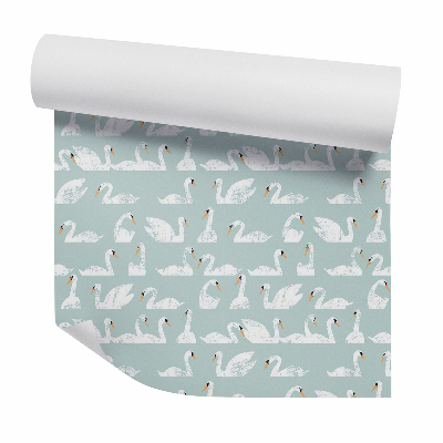 Tapet perete Familia Swan