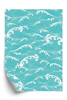 Tapet valurile oceanului