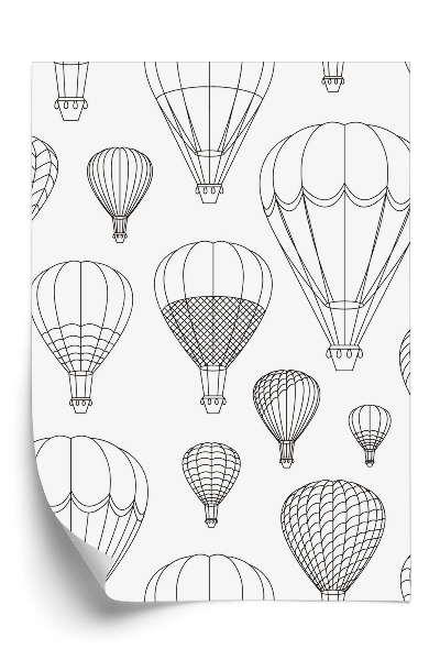 Tapet decorativ Set de baloane cu aer