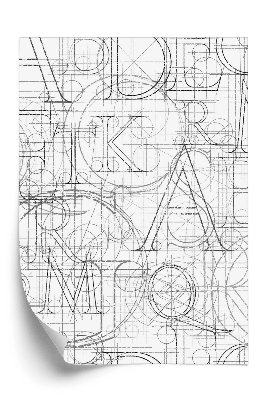 Tapet Litere ale alfabetului polonez