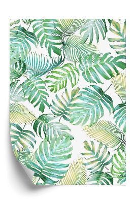 Tapet Frunze tropicale verzi