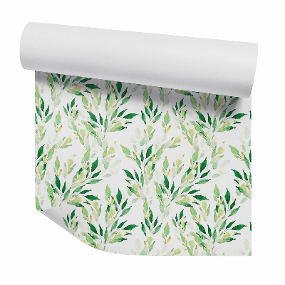 Tapet perete Frunze decorative verzi