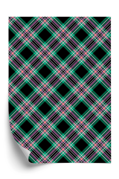 Tapet perete carouri tartan