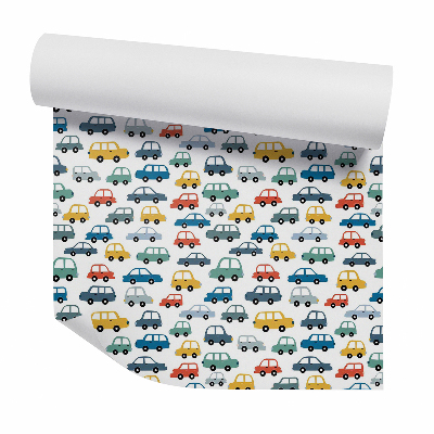 Tapet de perete Ambuteiaj de mașini colorate