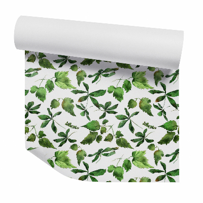 Tapet de perete Frunze decorative verzi