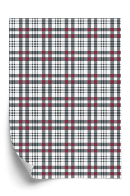 Tapet de perete Model tartan